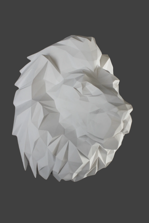 Cubic Lion Wall Decor