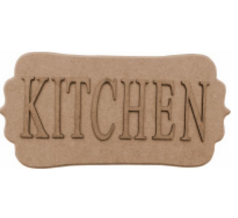 Kitchen Wooden Canvas - K275