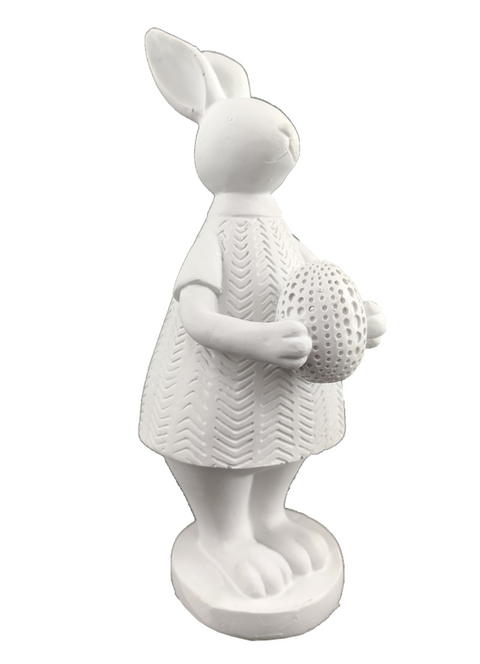 Rabbit Holding Egg (Girl)
