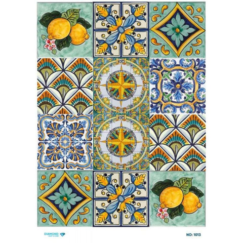 Rice Decoupage Paper - 1013