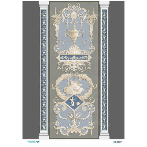 Rice Decoupage Paper - 1487