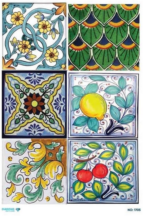 Rice Decoupage Paper - 1705
