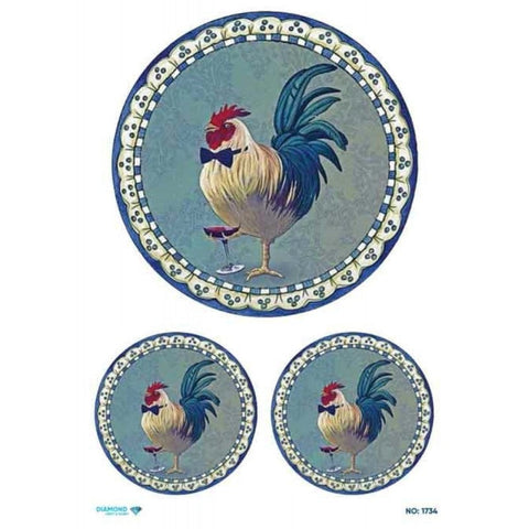 Rice Decoupage Paper - 1734