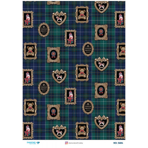 Rice Decoupage Paper - 3684