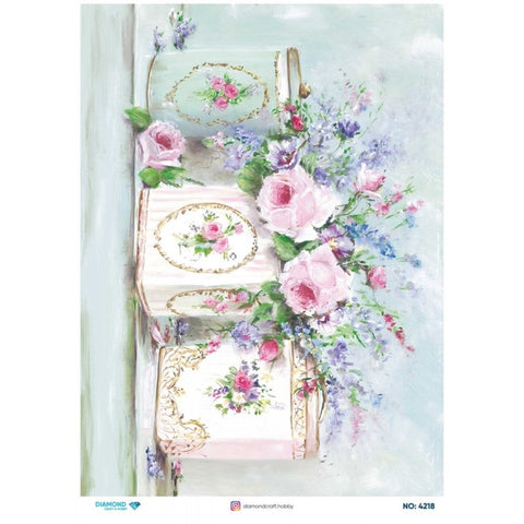 Rice Decoupage Paper - 4218