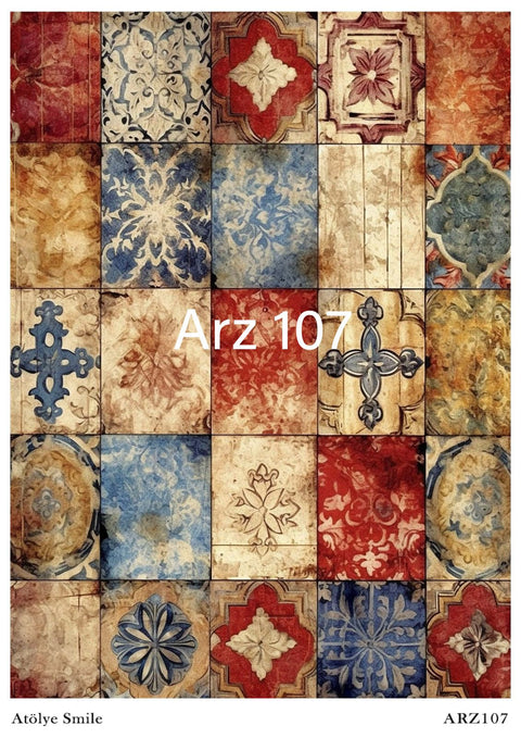 Rice Decoupage Paper (30cm x 42cm)