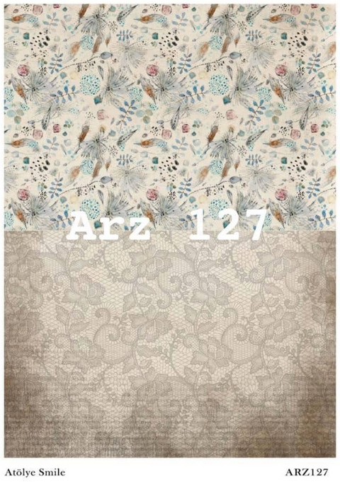 Rice Decoupage Paper - ARZ-127