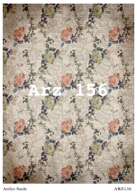 Rice Decoupage Paper - ARZ-156