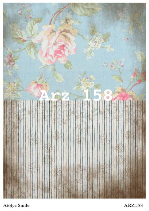 Rice Decoupage Paper - ARZ-158