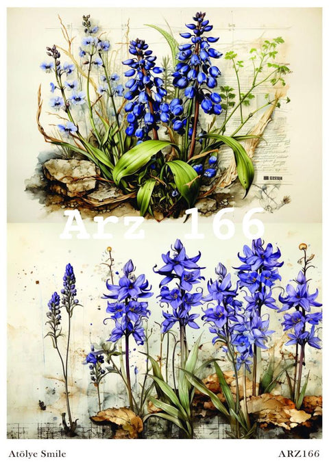 Rice Decoupage Paper - ARZ-166
