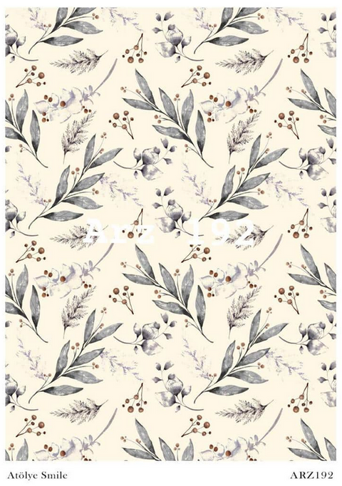 Rice Decoupage Paper - ARZ-192