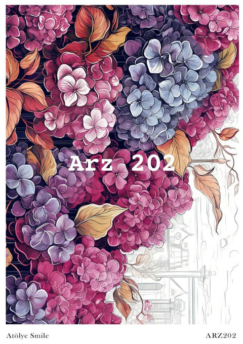 Rice Decoupage Paper - ARZ-202