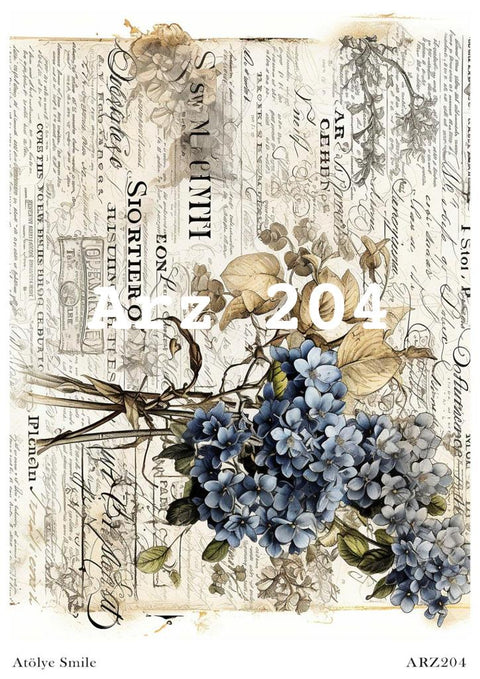 Rice Decoupage Paper - ARZ-204