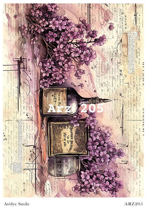 Rice Decoupage Paper - ARZ-205