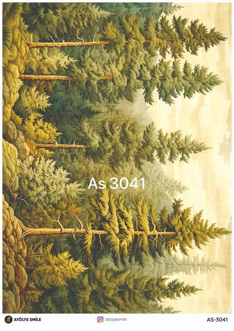 Rice Decoupage Paper - AS-3041