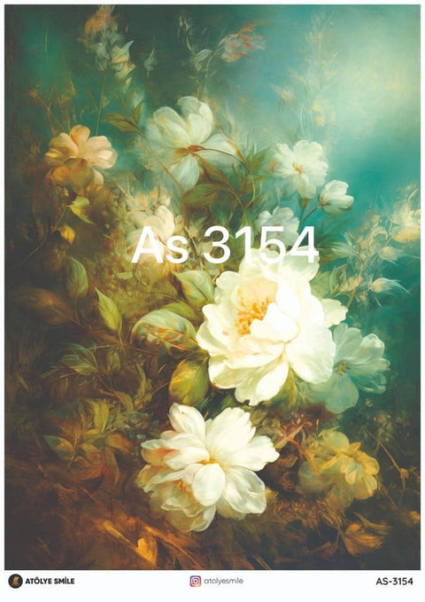Rice Decoupage Paper - AS-3154