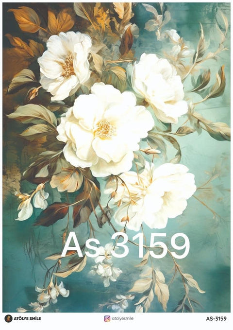Rice Decoupage Paper - AS-3159