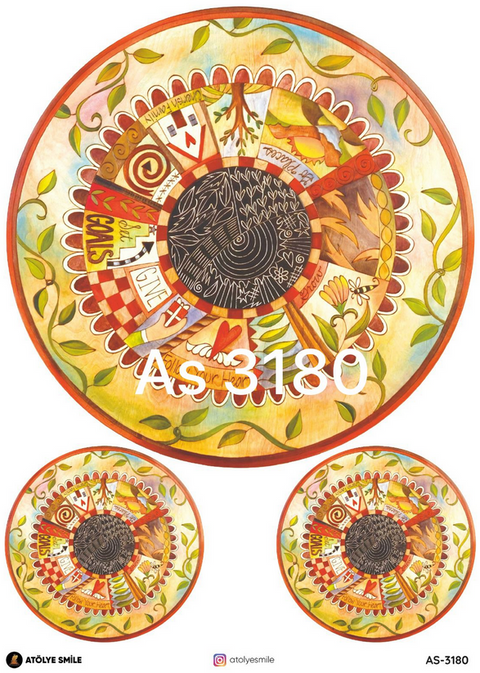 Rice Decoupage Paper - AS-3180