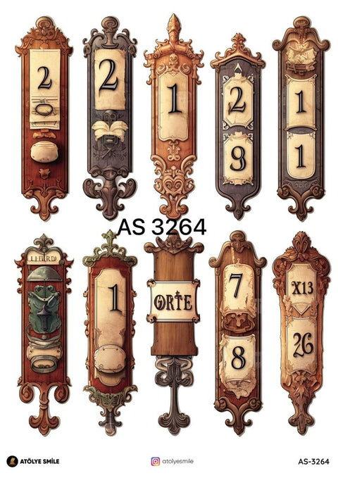 Rice Decoupage Paper - AS-3264