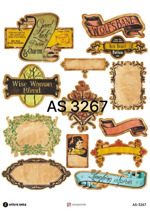 Rice Decoupage Paper - AS-3267