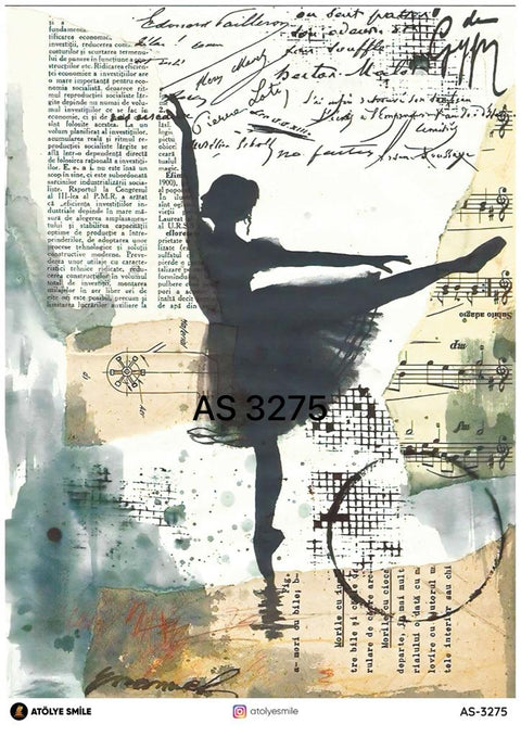 Rice Decoupage Paper - AS-3275