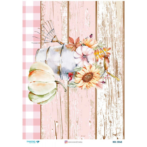 Rice Decoupage Paper - AS-3345