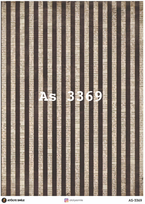 Rice Decoupage Paper - AS-3369