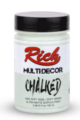 Rich Multi Decor Chalked - Soft Green (100CC)