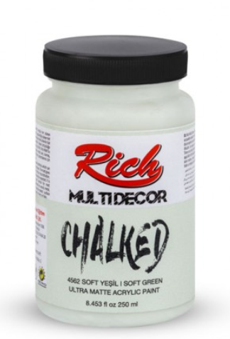 Rich Multi Decor Chalked - Soft Green (250CC)