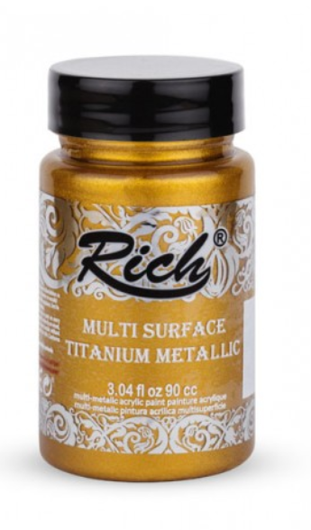 Rich Multi Surface Titanium Metallic - Antique Gold (90CC)