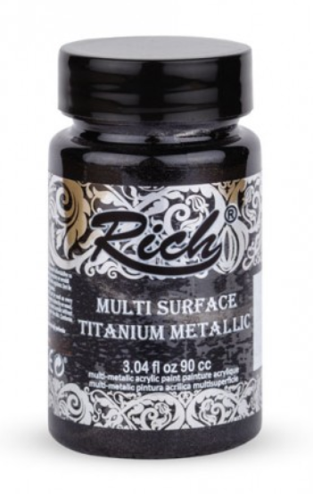 Rich Multi Surface Titanium Metallic - Black (90CC)