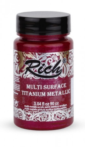 Rich Multi Surface Titanium Metallic - Burgundy (90CC)