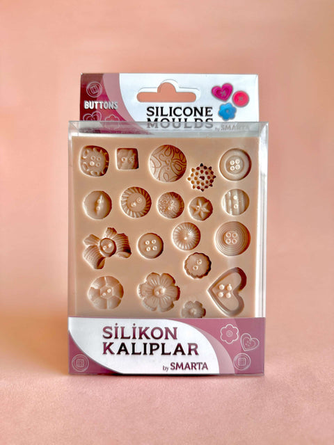 Smarta Silicone Mold - Buttons