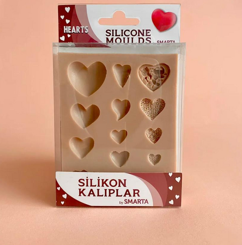 Smarta Silicone Mold - Hearts