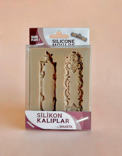 Smarta Silicone Mold - Name Plate Series 1