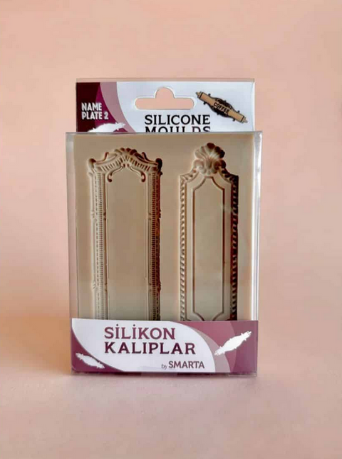 Smarta Silicone Mold - Name Plate Series 2