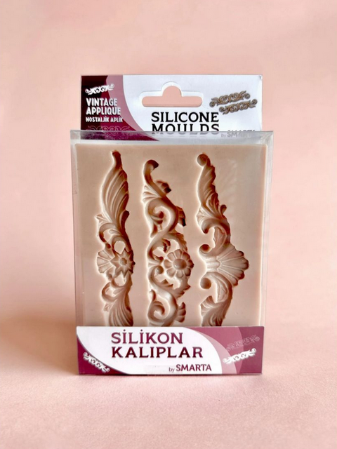 Smarta Silicone Mold - Vintage Applique