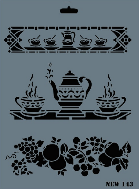 Rectangular Stencil Pattern Stencils