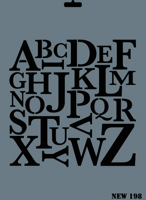Stencil (Rectangle) - NEW-198