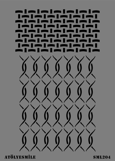 Stencil (Rectangle) - SML-204