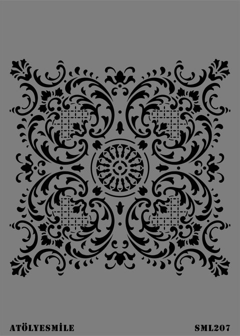Stencil (Rectangle) - SML-207