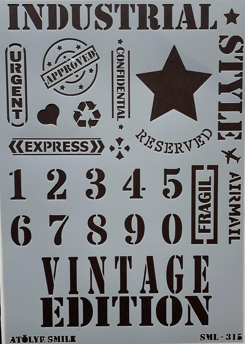 Stencil (Rectangle) - SML-315