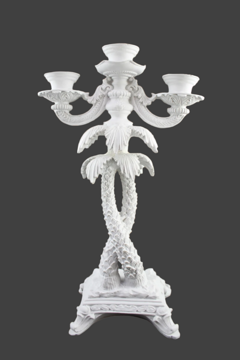 Tall Palm Tree Candle Holder