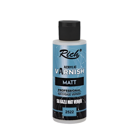 Rich Water-Based Matte Varnish (120CC)