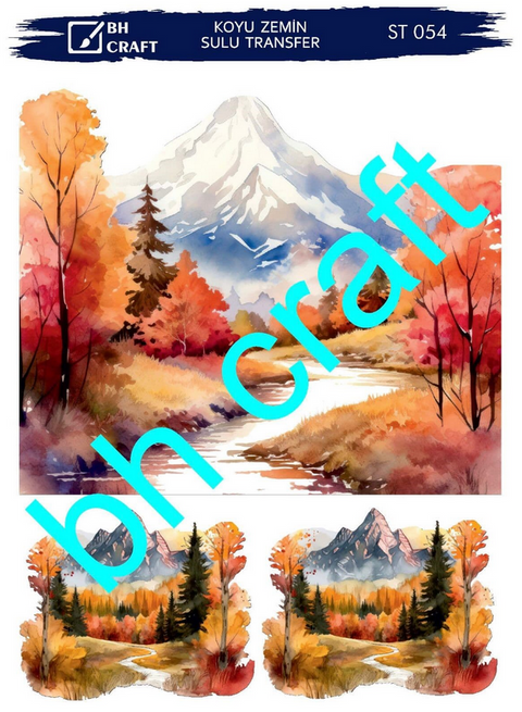 Water Transfer Paper - ST-054