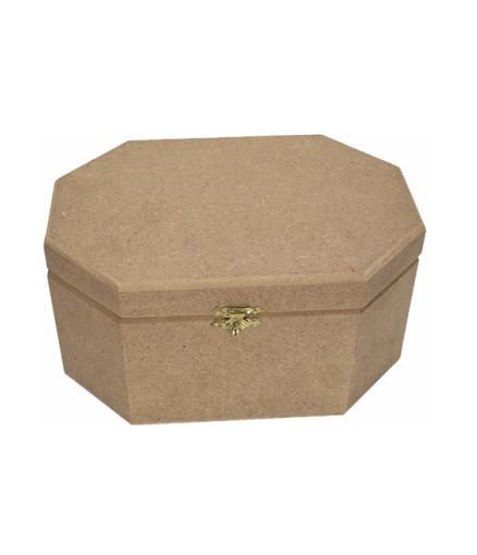 Wooden Box with Octagon Shape - KT-221