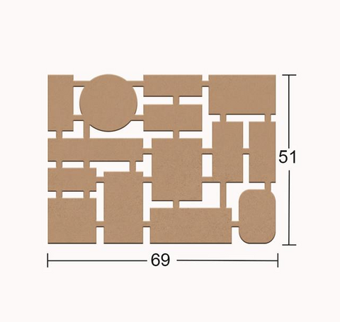 Wooden Canvas (Multi-Shaped) - PA-193