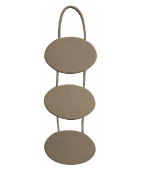 Wooden Canvas with Rope - PN-34