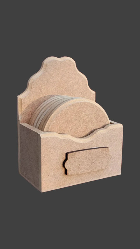 Wooden Coaster (Round) - K442