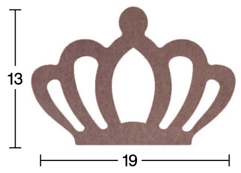 Wooden Crown - H80